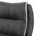 Кресло офисное BRABIX PREMIUM Strong HD-009, НАГРУЗКА до 200 кг, экокожа черная, ткань серая, 531945 купите по выгодной цене