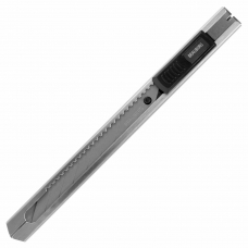 Нож канцелярский 9 мм BRAUBERG Extra 30, металлический, лезвие 30°, автофиксатор, подвес, 237084 Нож канцелярский 9 мм BRAUBERG Extra 30, металлический, лезвие 30°, автофиксатор, подвес, 237084