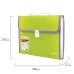 Папка-портфель пластиковая BRAUBERG JOY, А4 (330х245х35 мм), 13 отделений, с окантовкой, салатовая, 227974 купите по выгодной цене