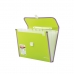 Папка-портфель пластиковая BRAUBERG JOY, А4 (330х245х35 мм), 13 отделений, с окантовкой, салатовая, 227974 купите по выгодной цене