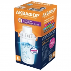 Сменная кассета АКВАФОР В1006, умягчение воды, для фильтров АКВАФОР, И3812 Сменная кассета АКВАФОР В1006, умягчение воды, для фильтров АКВАФОР, И3812