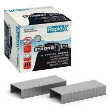 Скобы для степлера RAPID HD110 Super Strong №9/14, 5000 штук, в картонной коробке, до 110 листов, 24871500