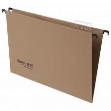 Подвесные папки картонные BRAUBERG , комплект 10 шт., 370х245 мм, 80 л., Foolscap, коричневые, 240 г/м2, табуляторы, 231787 Подвесные папки картонные BRAUBERG , комплект 10 шт., 370х245 мм, 80 л., Foolscap, коричневые, 240 г/м2, табуляторы, 231787