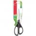 Ножницы MAPED Франция Essentials Green, 210 мм, черные, эргономичные ручки, картонная упаковка с европодвесом, 468110 468110 235483