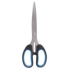 Ножницы BRAUBERG Classic+, 205 мм, классической формы, резиновые вставки, черно-синие, 236449 Ножницы BRAUBERG Classic+, 205 мм, классической формы, резиновые вставки, черно-синие, 236449