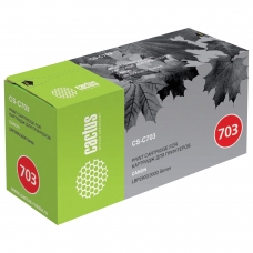 Картридж лазерный CACTUS CS-C703 для CANON LBP-2900/3000, ресурс 2000 стр.