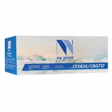 Картридж лазерный NV PRINT NV-CF283X/737 для HP/CANON LJ M201/225/ MF211/212/216, ресурс 2200 стр., NV-CF283X/Canon
