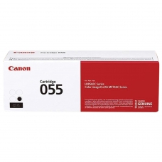 Картридж лазерный CANON 3016C002 055BK для LBP663/664/MF742/744/746, черный, ориг, ресурс 2300стр