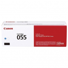 Картридж лазерный CANON 3015C002 055C для LBP663/664/MF742/744/746, голубой, ориг, ресурс 2100стр