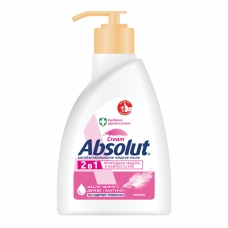 Мыло жидкое 250 мл, ABSOLUT Абсолют, Нежное, антибактериальное, дозатор, 5007, 5061