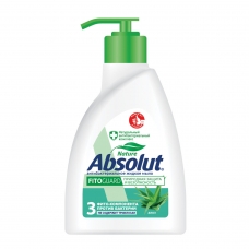 Мыло жидкое 250 мл, ABSOLUT Абсолют, Алоэ, антибактериальное, дозатор, 5009, 5064