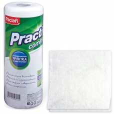 Салфетка универсальная PACLAN Комфорт, в рулоне, 70 шт., 25x40 см