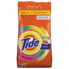 Стиральный порошок-автомат 9 кг, TIDE Тайд Color Стиральный порошок-автомат 9 кг, TIDE Тайд Color