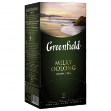 Чай GREENFIELD Гринфилд Milky Oolong Молочный улун, улун с добавками, 25 пакетиков по 2 г, 1067-15 Чай GREENFIELD Гринфилд Milky Oolong Молочный улун, улун с добавками, 25 пакетиков по 2 г, 1067-15