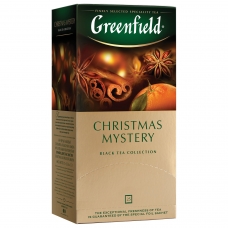 Чай GREENFIELD Гринфилд Christmas Mystery Таинство Рождества, черный с корицей, 25 пакетиков, по 1,5 г, 0434-10 Чай GREENFIELD Гринфилд Christmas Mystery Таинство Рождества, черный с корицей, 25 пакетиков, по 1,5 г, 0434-10