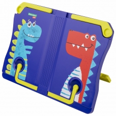 Подставка для книг и учебников BRAUBERG KIDS Dinosaurs, регулируемый угол наклона, ABS-пластик, 238060 Подставка для книг и учебников BRAUBERG KIDS Dinosaurs, регулируемый угол наклона, ABS-пластик, 238060