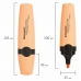 Текстовыделитель BRAUBERG DELTA PASTEL, ПЕРСИКОВЫЙ, линия 1-5 мм, 151734 купите по выгодной цене