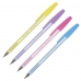 Ручка шариковая BRAUBERG M-500 PASTEL, СИНЯЯ, корпус ассорти, узел 0,7 мм, линия письма 0,35 мм, 143450 купите по выгодной цене