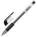 Ручка гелевая с грипом STAFF Basic Needle GP-679, ЧЕРНАЯ, игольчатый узел 0,5 мм, линия письма 0,35 мм, 143679 купите по выгодной цене
