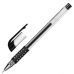 Ручка гелевая с грипом STAFF Basic Needle GP-679, ЧЕРНАЯ, игольчатый узел 0,5 мм, линия письма 0,35 мм, 143679 купите по выгодной цене