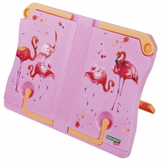 Подставка для книг и учебников BRAUBERG KIDS Flamingo, регулируемый угол наклона, прочный ABS-пластик, 238061 Подставка для книг и учебников BRAUBERG KIDS Flamingo, регулируемый угол наклона, прочный ABS-пластик, 238061