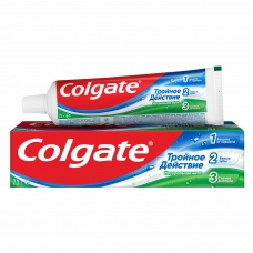 Зубная паста 50 мл COLGATE Натуральная мята, тройное действие, с фторидом, 7891024128954 Зубная паста 50 мл COLGATE Натуральная мята, тройное действие, с фторидом, 7891024128954