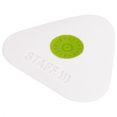 Ластик STAFF Trio XL, 50х50х9 мм, треугольный, термопластичная резина, 229565
