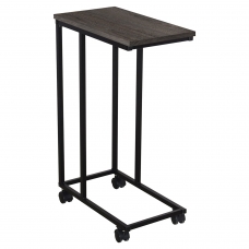 Стол журнальный на металлокаркасе BRABIX LOFT CT-001, 457х380х685 мм, цвет морёный дуб, 641859 Стол журнальный на металлокаркасе BRABIX LOFT CT-001, 457х380х685 мм, цвет морёный дуб, 641859