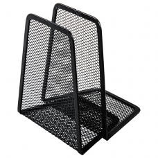 Держатель (ограничитель) подставка для книг BRAUBERG Germanium Mesh, 2 штуки, металл, 237977 Держатель (ограничитель) подставка для книг BRAUBERG Germanium Mesh, 2 штуки, металл, 237977