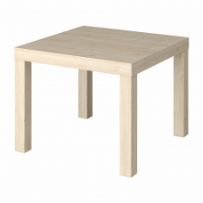 Стол журнальный Лайк аналог IKEA (550х550х440 мм), дуб светлый Стол журнальный Лайк аналог IKEA (550х550х440 мм), дуб светлый