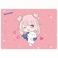 Настольное покрытие ЮНЛАНДИЯ, А4+, пластик, 33x23 см, Anime pals, 272371