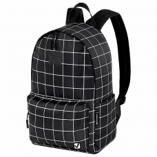 Рюкзак BRAUBERG POSITIVE универсальный, карман-антивор, Checkered, 42х28х14 см, 271684 Рюкзак BRAUBERG POSITIVE универсальный, карман-антивор, Checkered, 42х28х14 см, 271684