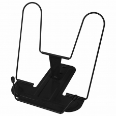 Подставка для книг и учебников BRAUBERG LINE+, металлическая, черная, европодвес, 238214 Подставка для книг и учебников BRAUBERG LINE+, металлическая, черная, европодвес, 238214