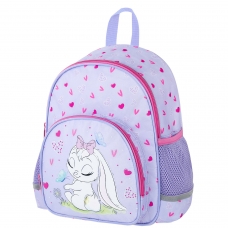 Рюкзак BRAUBERG KIDS PLAY детский, 1 отделение, 3 кармана, Darling bunny, 29х23х12 см, 271390 Рюкзак BRAUBERG KIDS PLAY детский, 1 отделение, 3 кармана, Darling bunny, 29х23х12 см, 271390