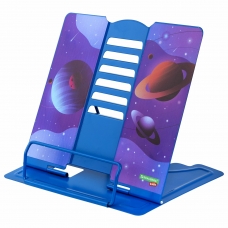 Подставка для книг и учебников BRAUBERG KIDS Outer Space регулируемый угол наклона, металл, 238055 Подставка для книг и учебников BRAUBERG KIDS Outer Space регулируемый угол наклона, металл, 238055
