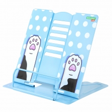 Подставка для книг и учебников BRAUBERG KIDS Lil Paws, регулируемый угол наклона, металл, 238053 Подставка для книг и учебников BRAUBERG KIDS Lil Paws, регулируемый угол наклона, металл, 238053