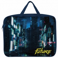 Папка на молнии с ручками BRAUBERG А4, 1 отделение, полиэстер, ширина 80 мм, Future, 270965 Папка на молнии с ручками BRAUBERG А4, 1 отделение, полиэстер, ширина 80 мм, Future, 270965