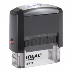 Штамп стандартный ВХОД №, оттиск 38 х 14 мм, синий, TRODAT IDEAL 4911 DB - 1.22, 161488