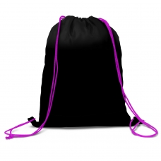 Мешок для обуви BRAUBERG плотный, карман на молнии, подкладка, 43х33 см, Neon Purple, 271626 Мешок для обуви BRAUBERG плотный, карман на молнии, подкладка, 43х33 см, Neon Purple, 271626