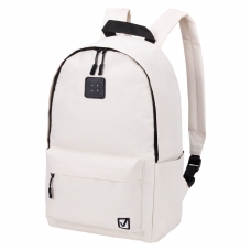 Рюкзак BRAUBERG POSITIVE универсальный, потайной карман, Beige, 42х28х14 см, 270776 Рюкзак BRAUBERG POSITIVE универсальный, потайной карман, Beige, 42х28х14 см, 270776