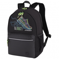 Рюкзак BRAUBERG FASHION CITY универсальный, Virtual sneaker, черный, 46х31х15 см, 271671 Рюкзак BRAUBERG FASHION CITY универсальный, Virtual sneaker, черный, 46х31х15 см, 271671