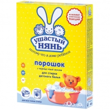 Порошок для машинной и ручной стирки Ушастый нянь, 400г Порошок для машинной и ручной стирки Ушастый нянь, 400г