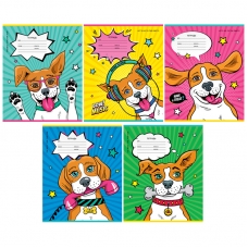 Тетрадь 12л., клетка ArtSpace 'Питомцы. Comic animals', эконом Тетрадь 12л., клетка ArtSpace 'Питомцы. Comic animals', эконом