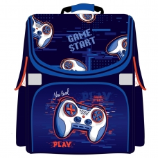 Ранец ArtSpace Junior 'Game Start' 37*28*21см, 1 отделение, 3 кармана, анатомическая спинка