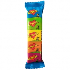 Жевательная резинка  Love is…, ассорти из 5шт., 21г, флоу-пак