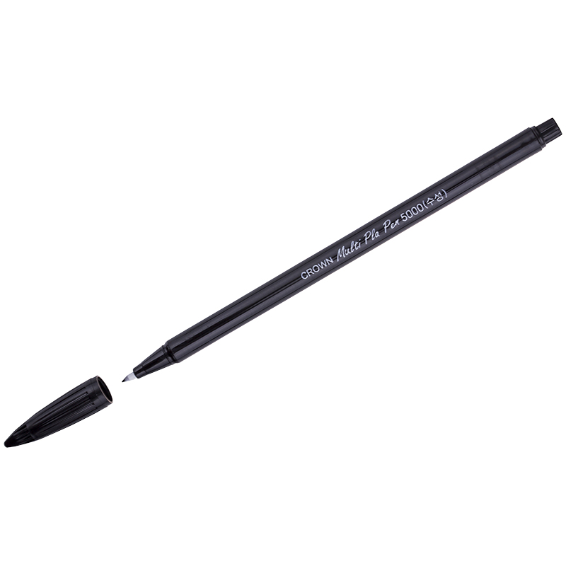 Ручка капиллярная Crown MultiPla черная, 0,3мм CMP-5000B 210091w
