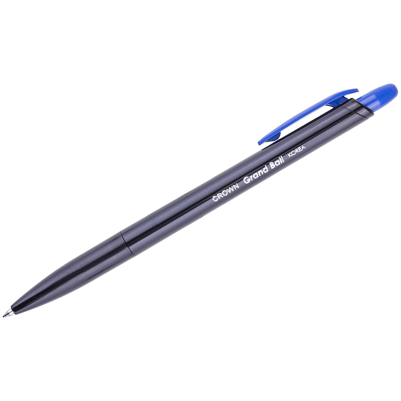 Ручка шариковая автоматическая Crown Grand Ball синяя, 0,7мм OA-300N 215634w