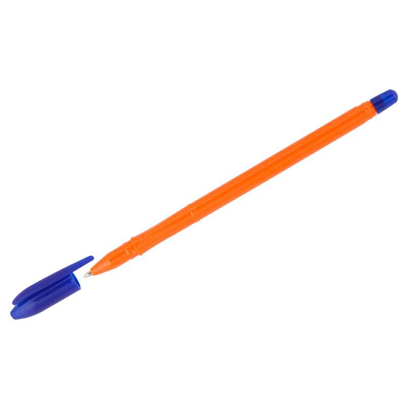 Ручка шариковая Стамм VeGa. Orange синяя, 0,7мм, оранжевый корпус РШ111 231460w