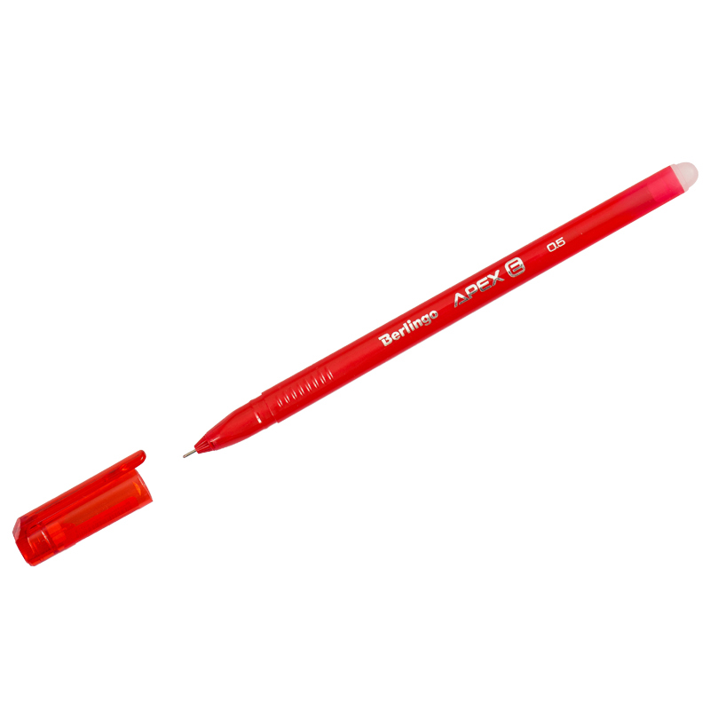 Ручка гелевая стираемая Berlingo Apex E, красная, 0,5мм, трехгранная CGp_50213 265913w