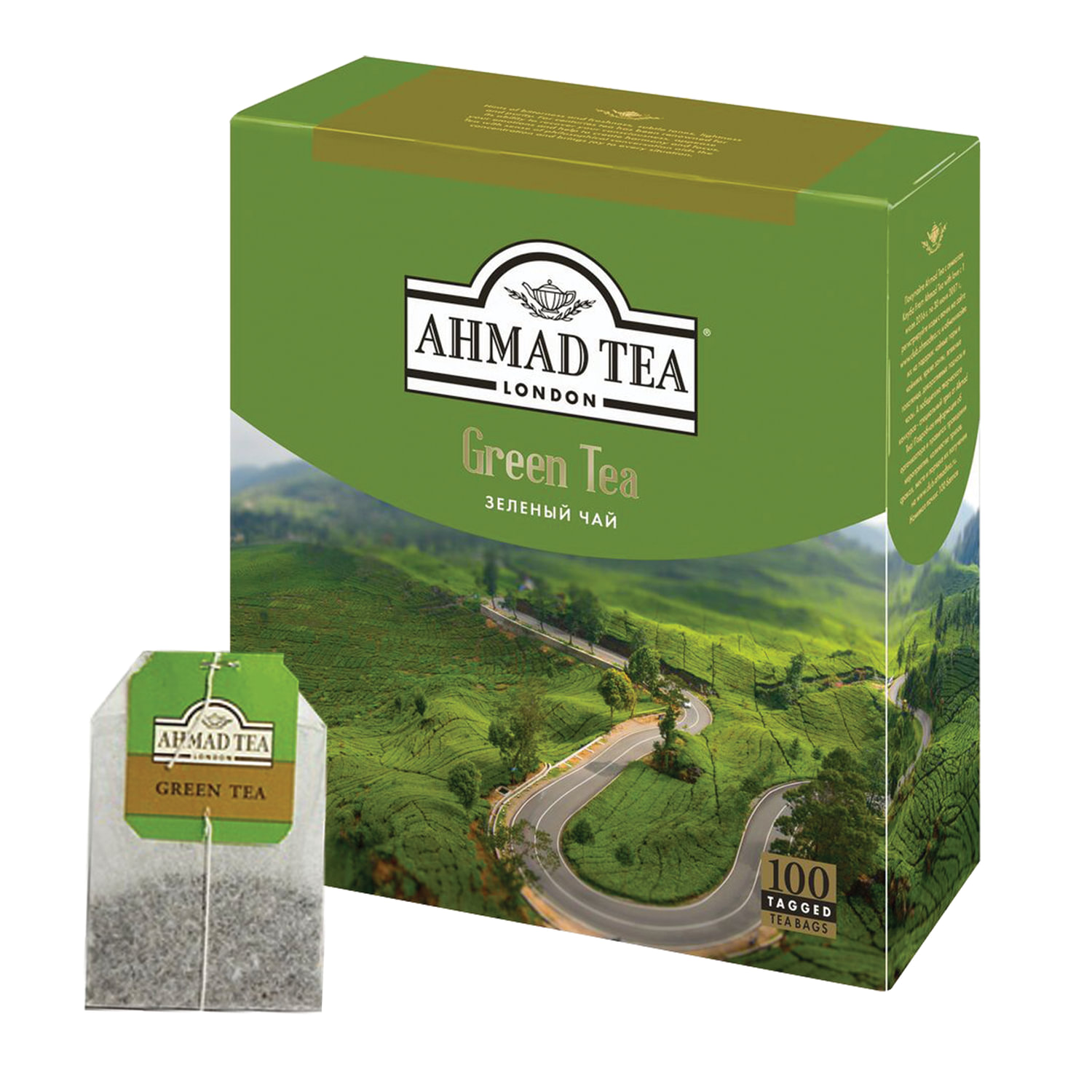Чай в пакетах цена. Ahmad / Ахмад зелёный (100пак). Ahmad Tea зеленый чай в пакетиках, 100 шт. Чай Ахмад 100 пакетиков. Чай Ahmad (Ахмад) «Green Tea», зеленый, 100 пакетиков.